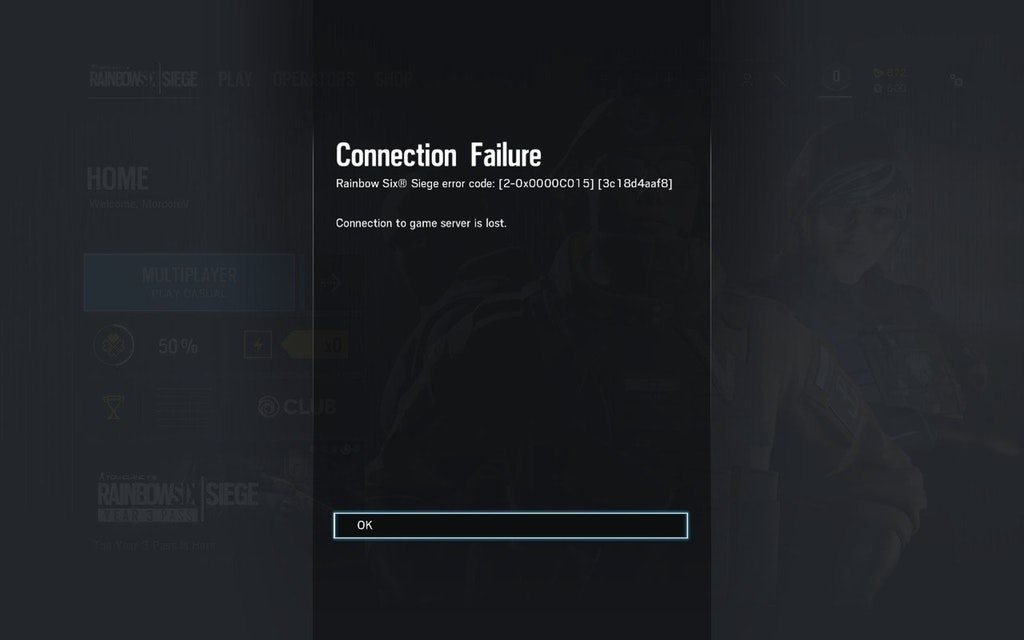 Fixing Error Code 2 0x0000c015 In Rainbow Six Siege Pc Mhloppy